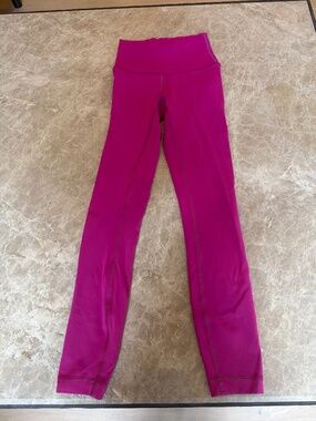 Lululemon hot pink leggings